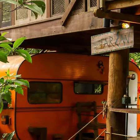 Cabana Do Tarzan Na Praia De Parati Mirim Exterior photo